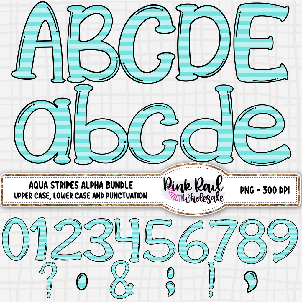 Pastel Mega Alpha Bundle - 8 Different Patterns