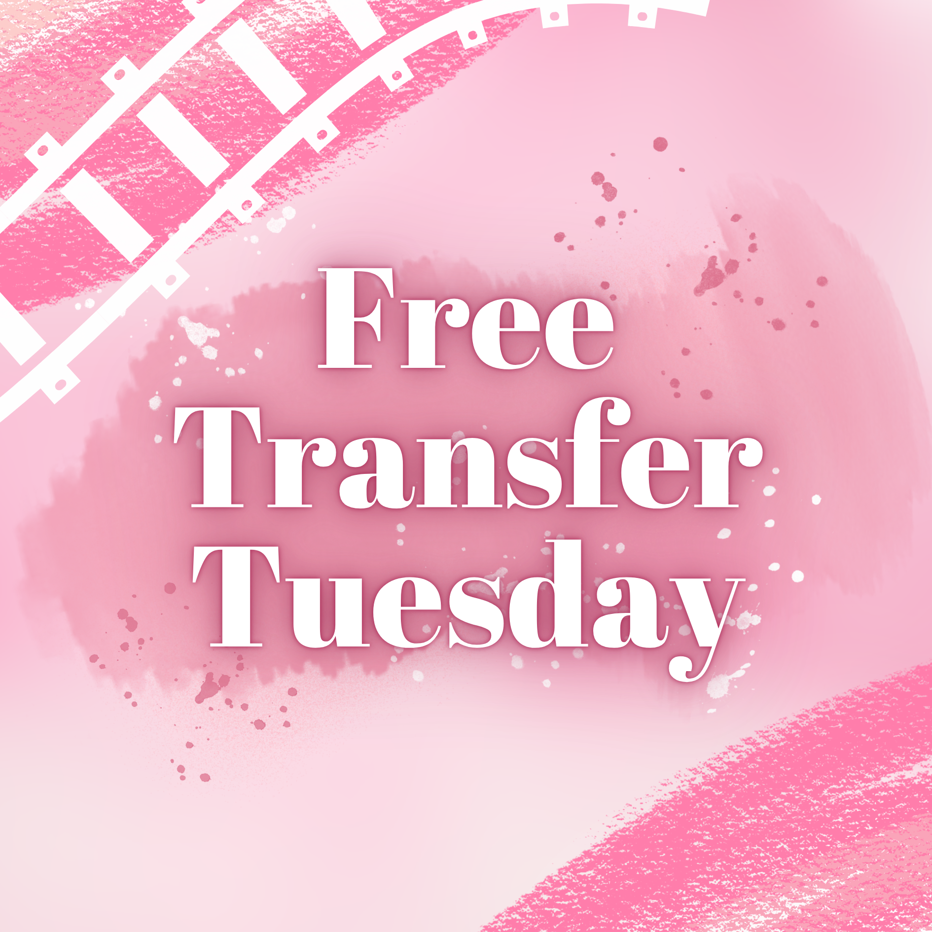 Free Transfer Tuesday - Free 24" Transfer  with $75 purchase! TUESDAY'S ONLY!!!