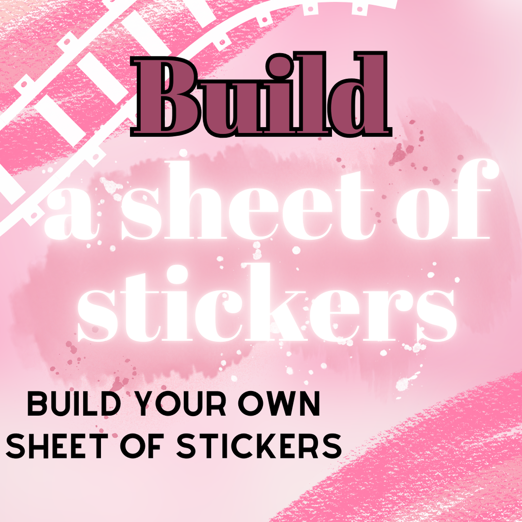 Build your own body sticker(use our built in creator)