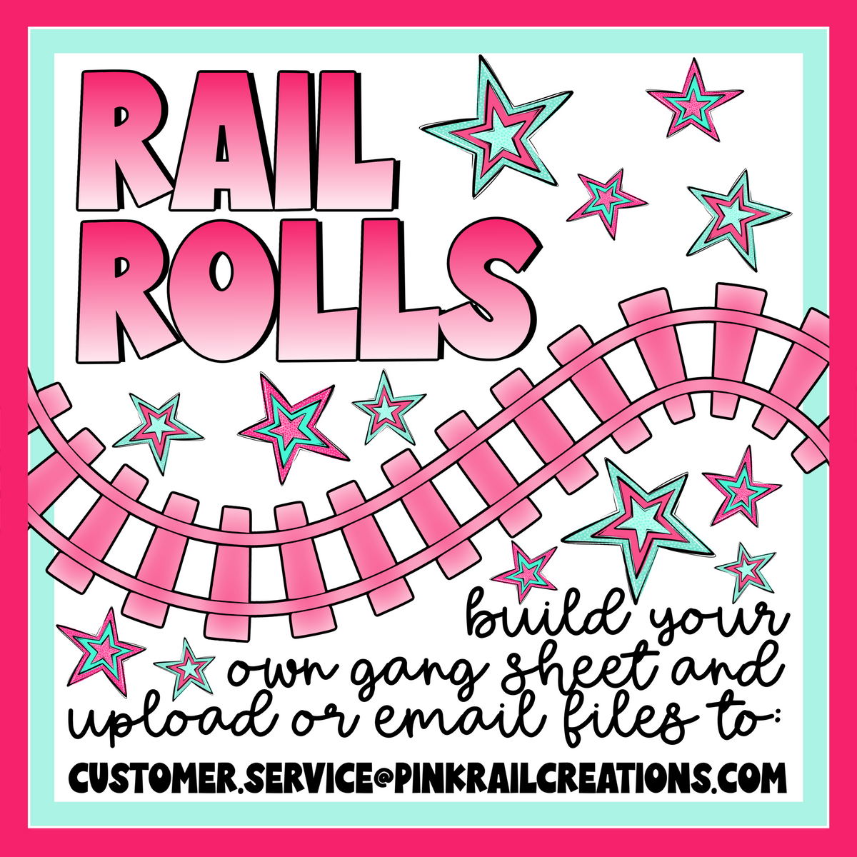 Rolling Rails All – Pink Rail Creations