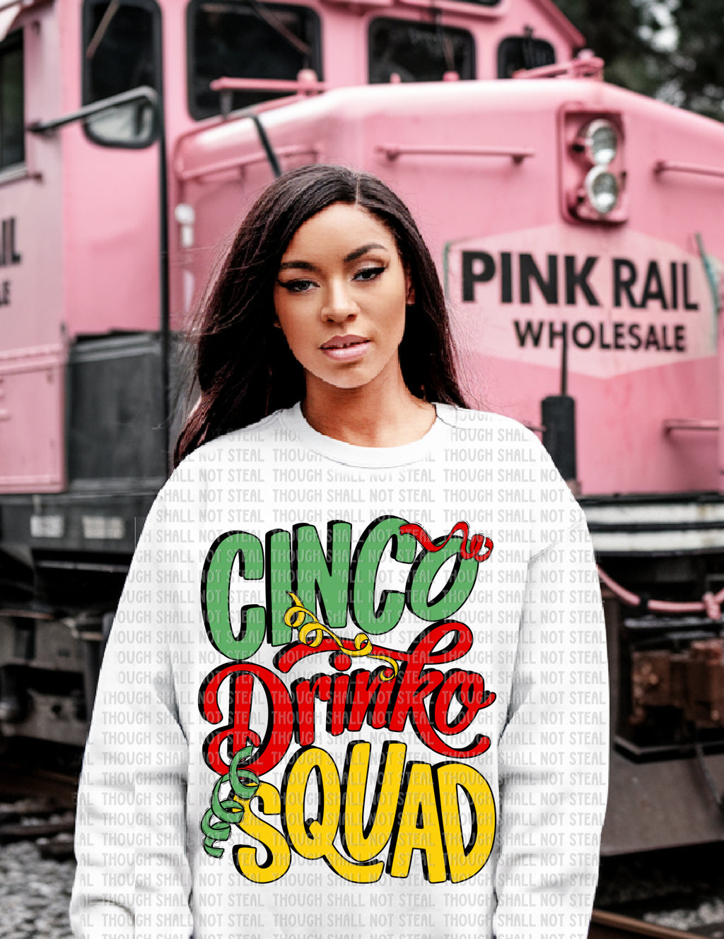 S-06 Cinco Drinko Squad Completed Tee