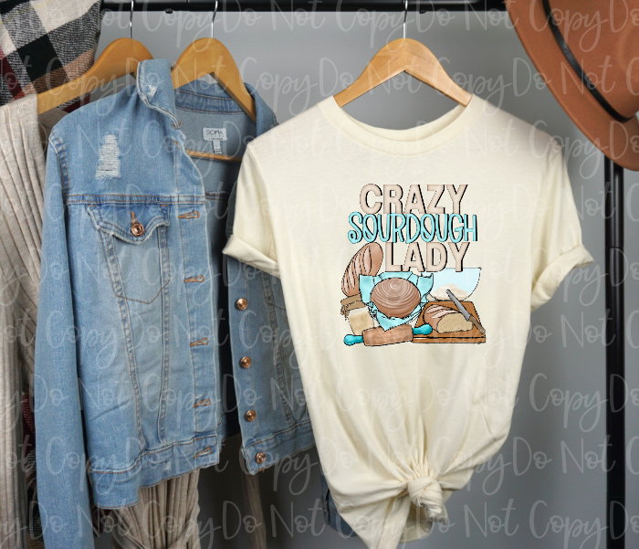 SD-18 Crazy Sourdough Lady Complete Tee