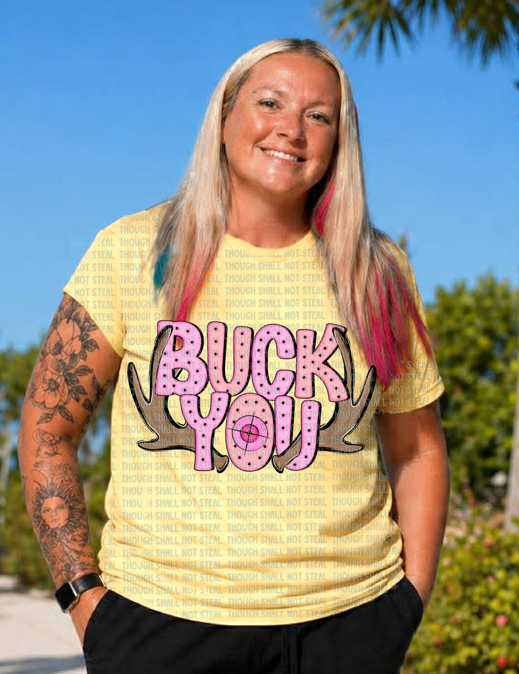 T-60 Buck You DTF TRANSFER ONLY