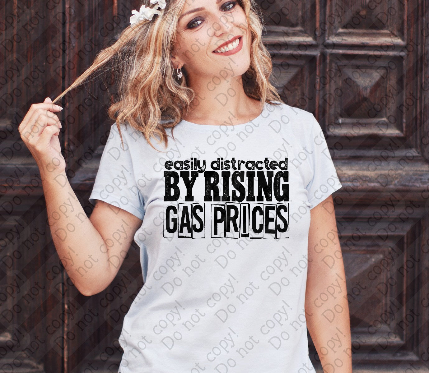 U-108 Easily Distracted by Rising Gas Prices DTF TRANSFER ONLY