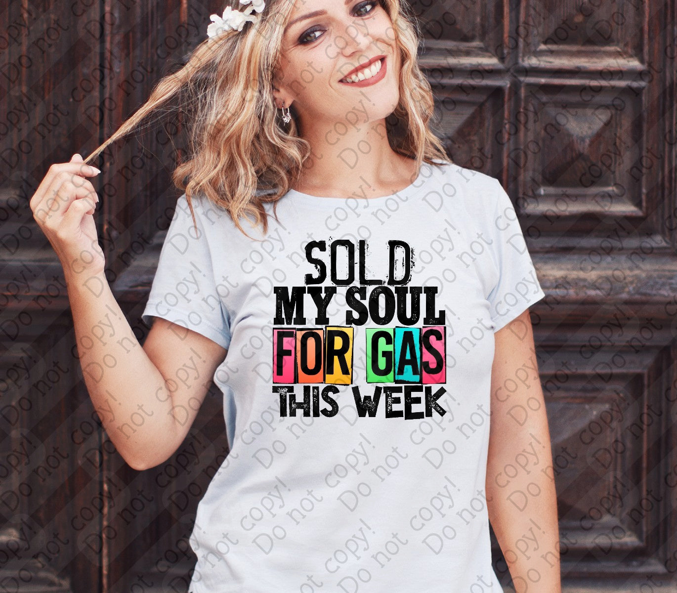 U-110 Sold my Soul for Gas this Week DTF TRANSFER ONLY