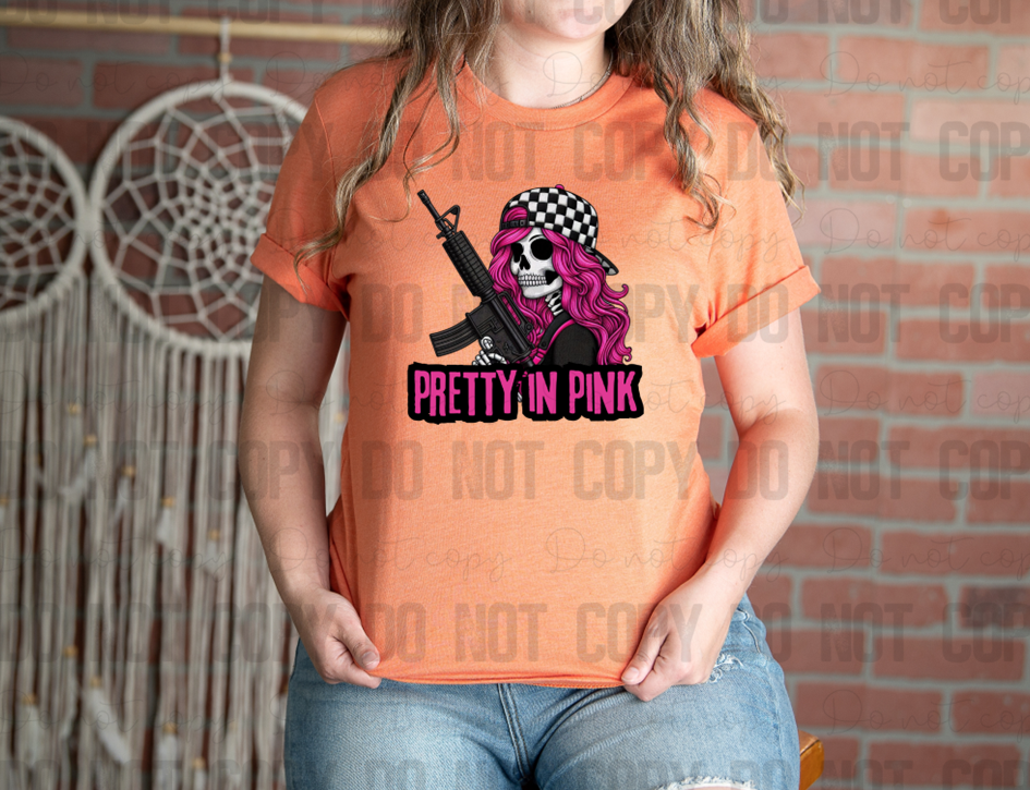 U-18 Pretty In Pink DTF TRANSFER ONLY