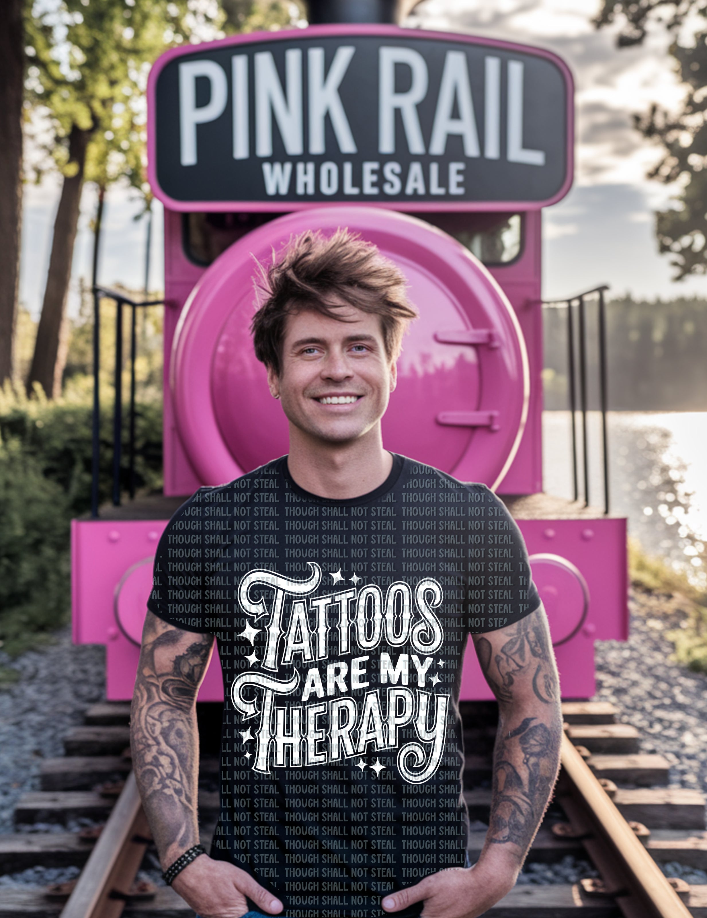 U-87 Tattoos are my Therapy DTF TRANSFER ONLY