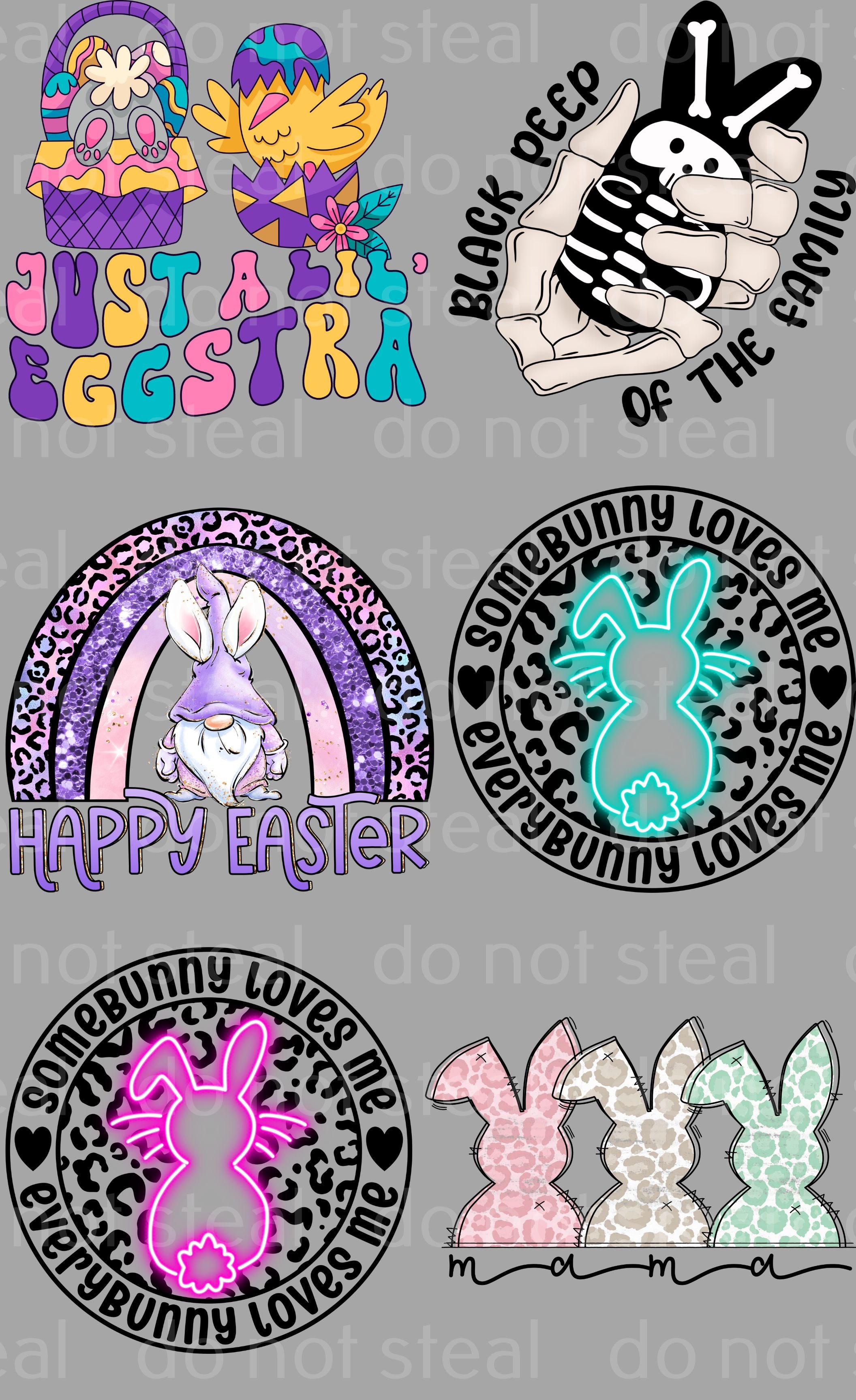 Easter Mini Sheet 1