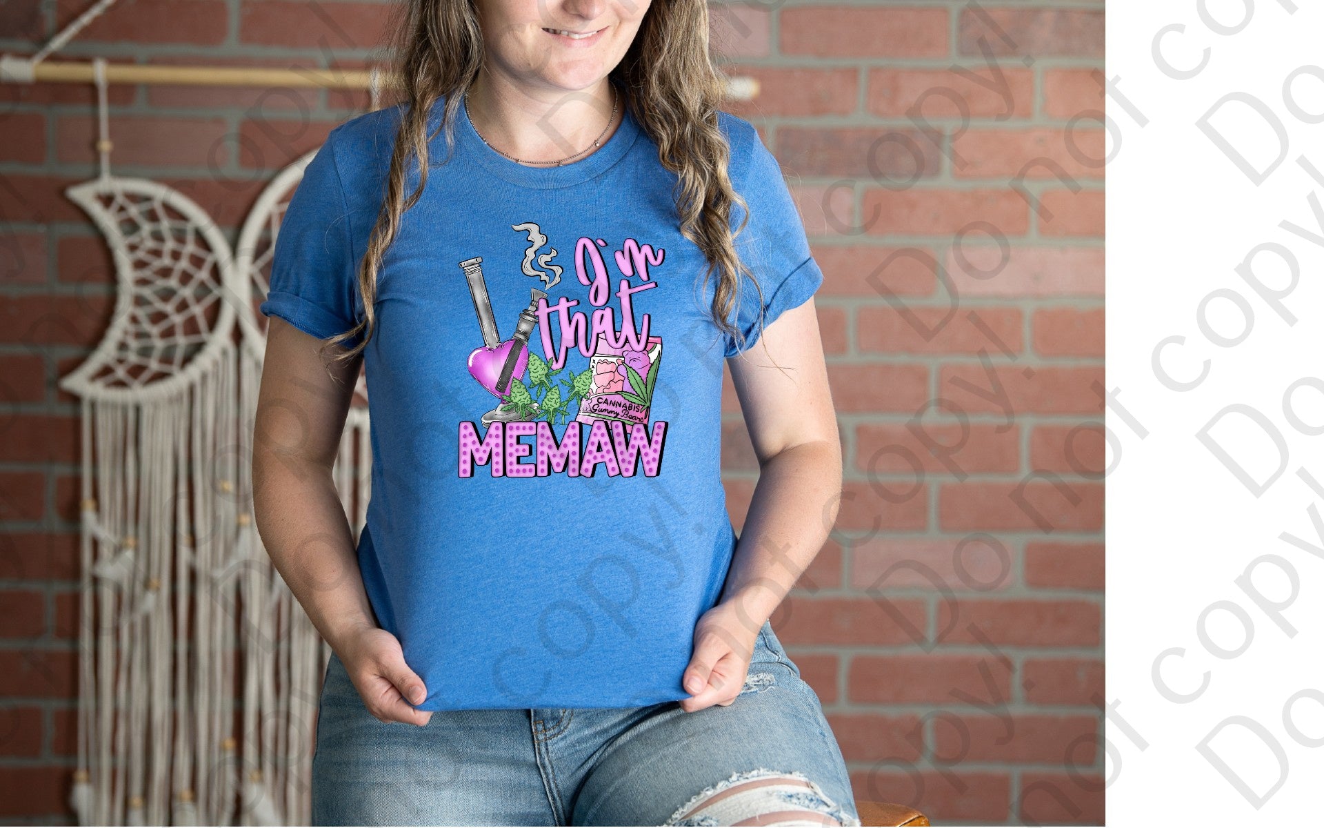 W-12 I'm that Memaw DTF Transfer Only