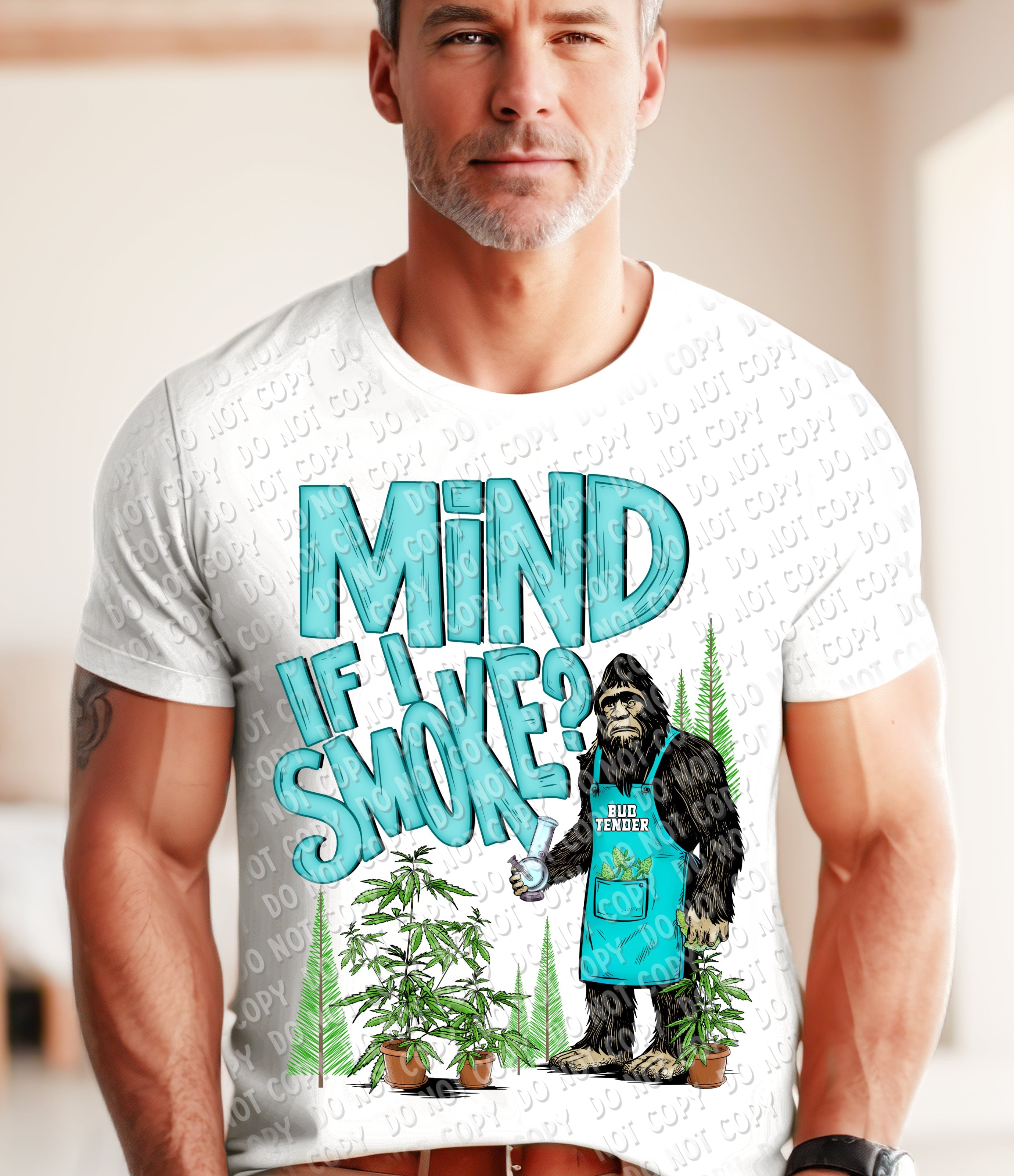 W-13 Mind if I Smoke_ Bud Tender Completed Tee