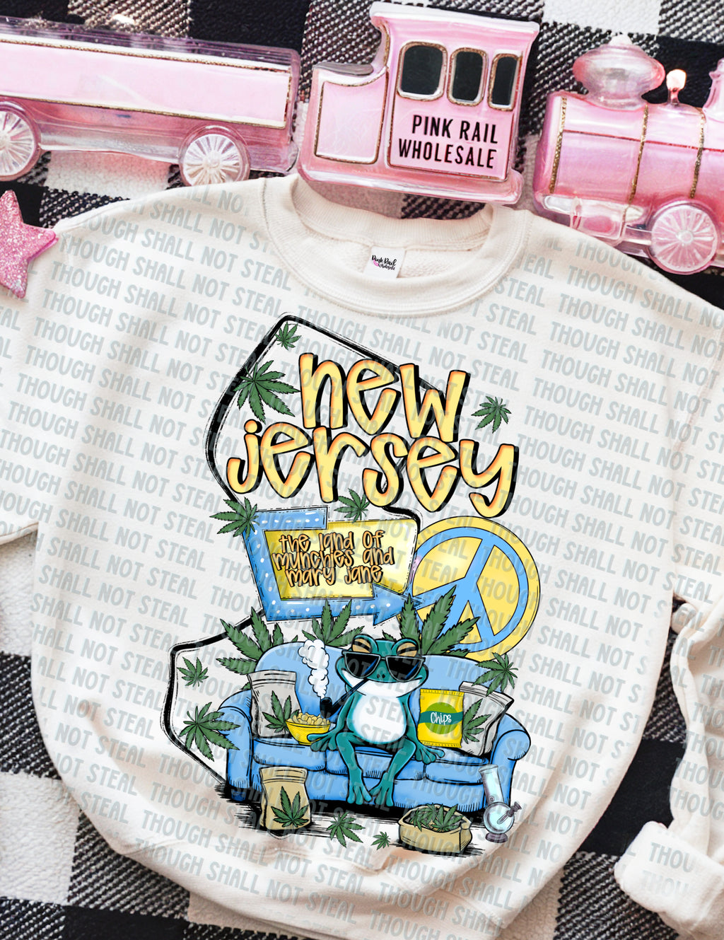 W-26-3 The Land of Munchies and Mary Jane (Choose your State N) DTF Transfer Only