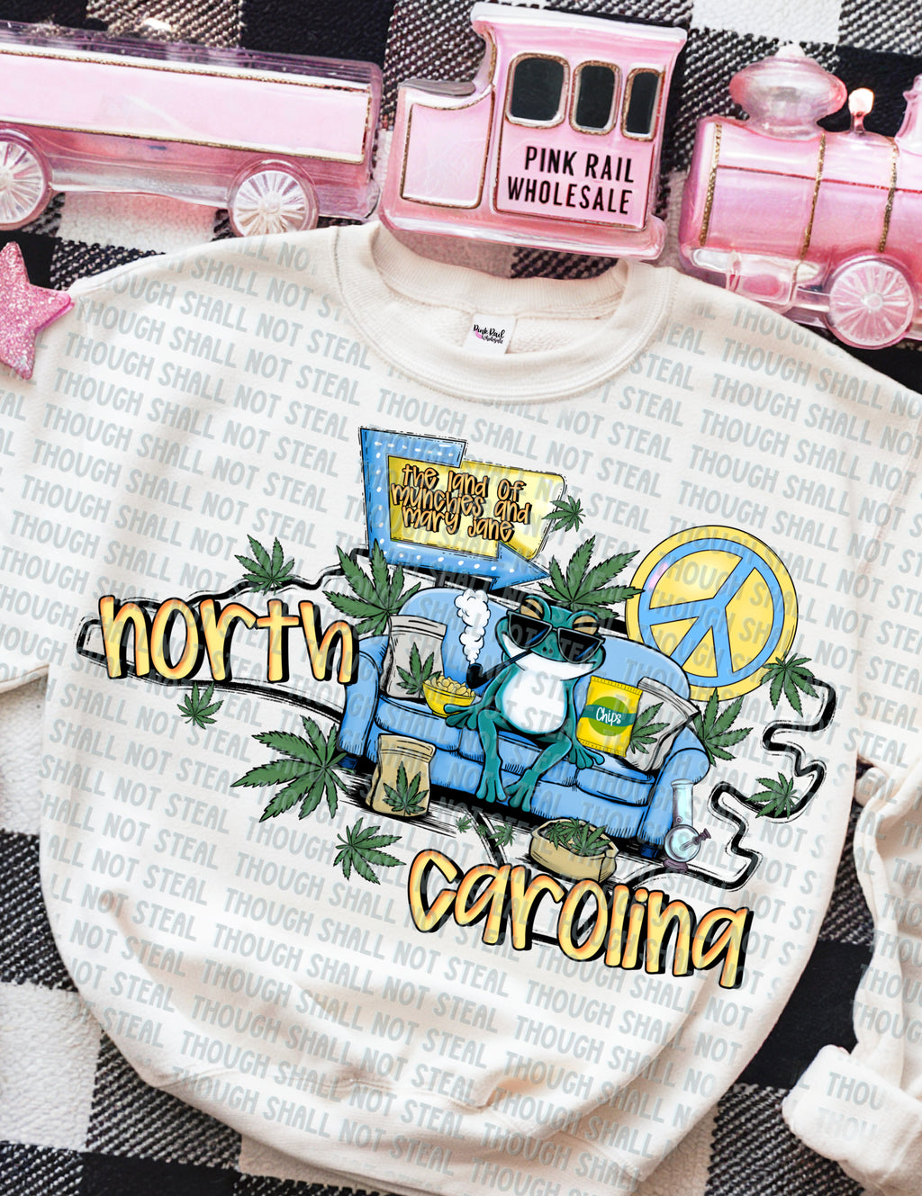 W-26-3 The Land of Munchies and Mary Jane (Choose your State N) DTF Transfer Only