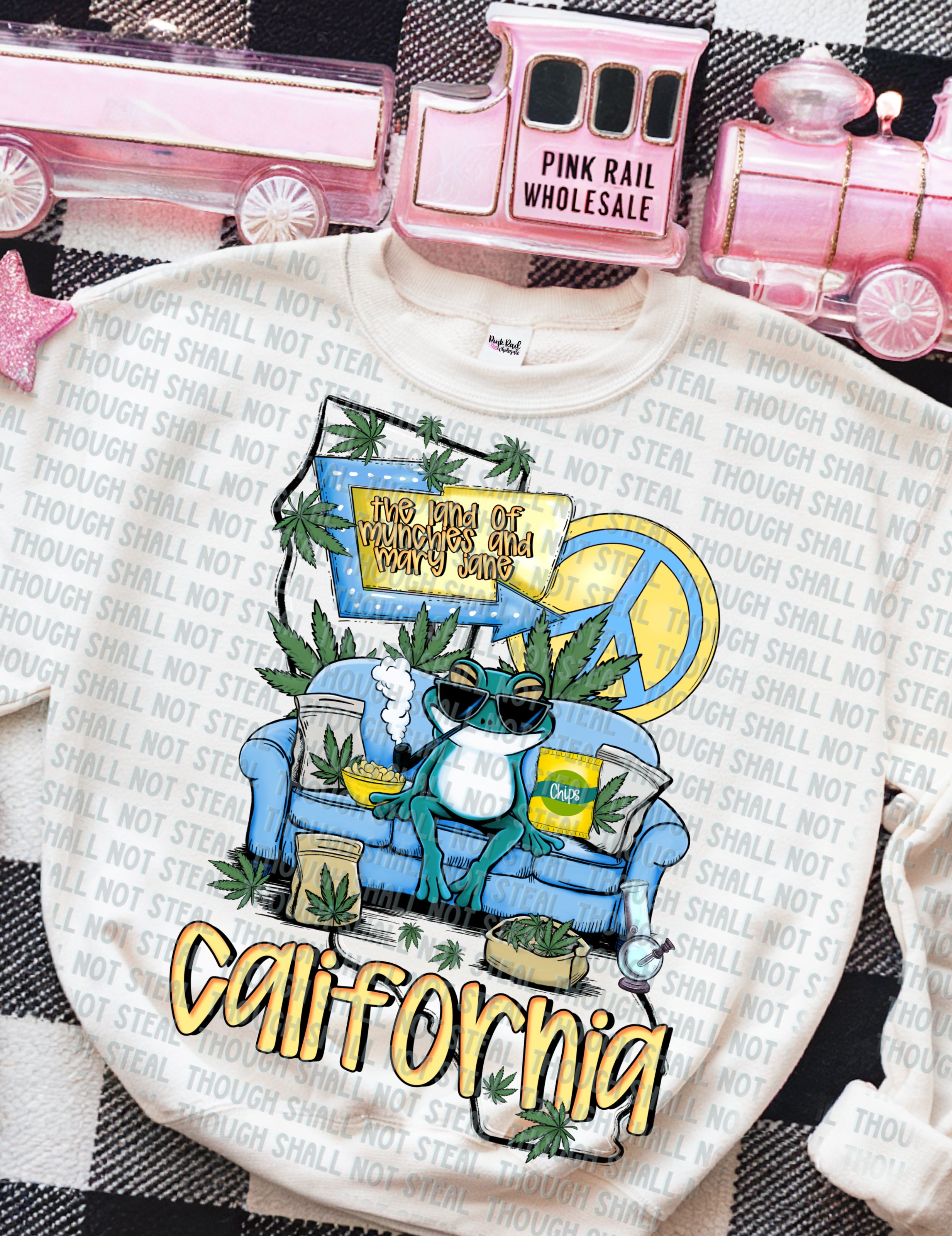 W-26 The Land of Munchies and Mary Jane (Choose your State A-G) Completed Tee