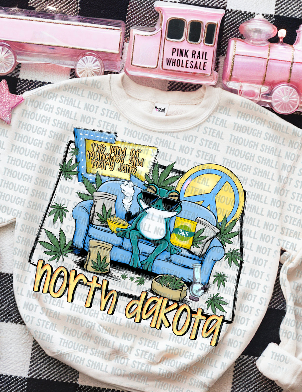 W-26-3 The Land of Munchies and Mary Jane (Choose your State N) DTF Transfer Only