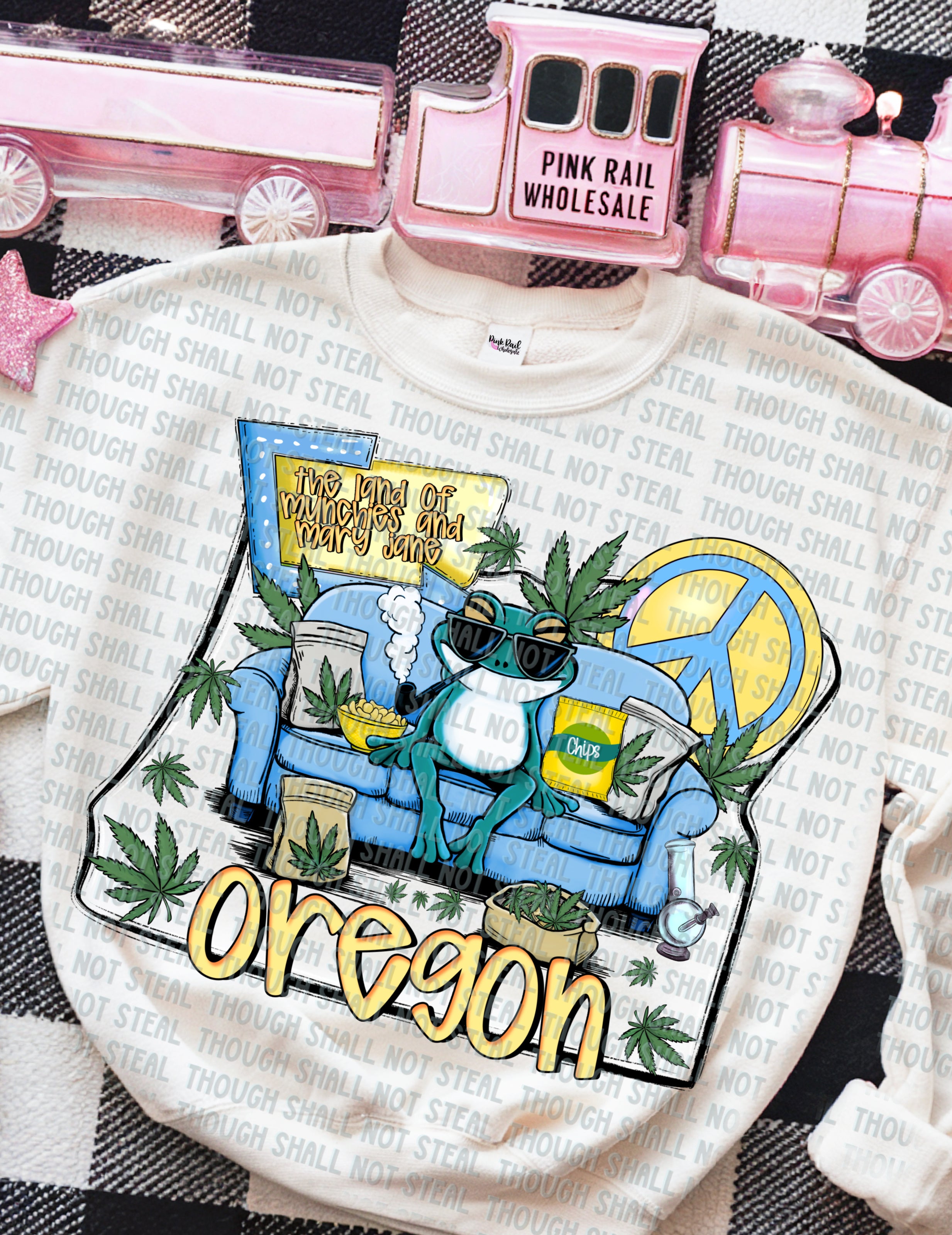 W-26-4 The Land of Munchies and Mary Jane (Choose your State O-S) Completed Tee