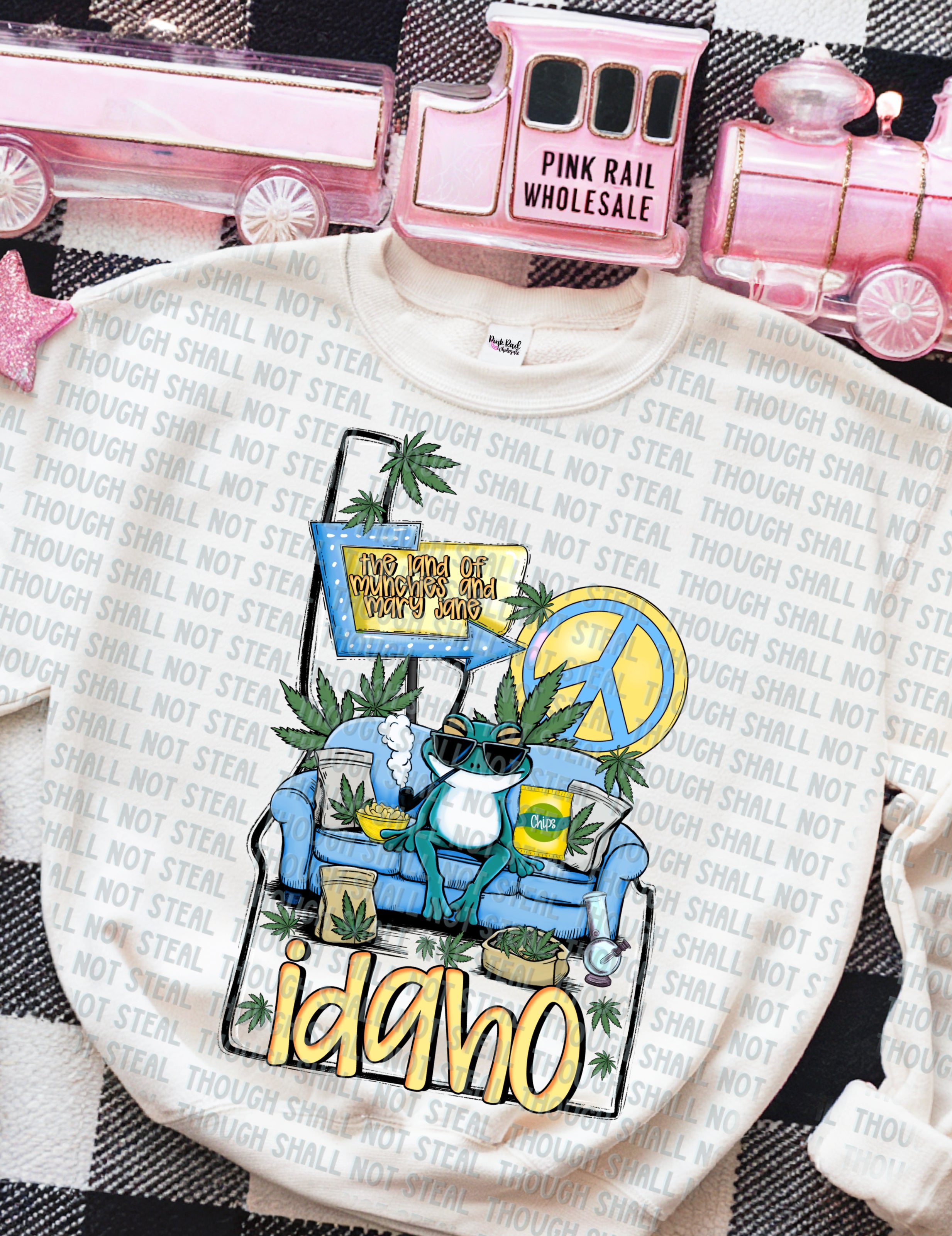 W-26-1 The Land of Munchies and Mary Jane (Choose your State H-L) Completed Tee