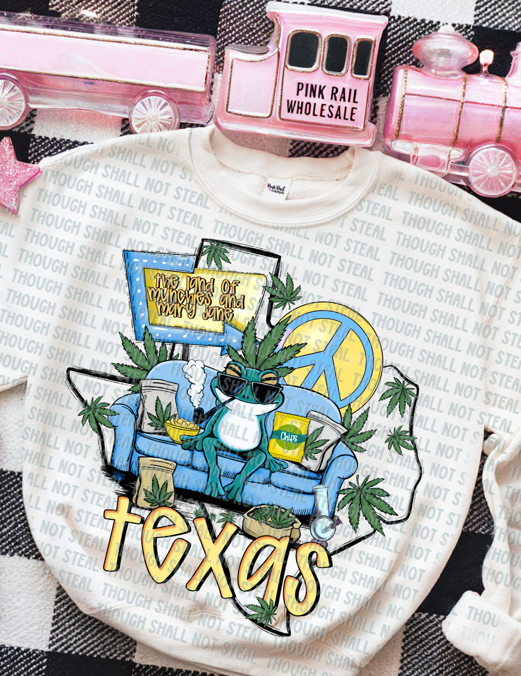 W-26-5 The Land of Munchies and Mary Jane (Choose your State T-Z) Completed Tee