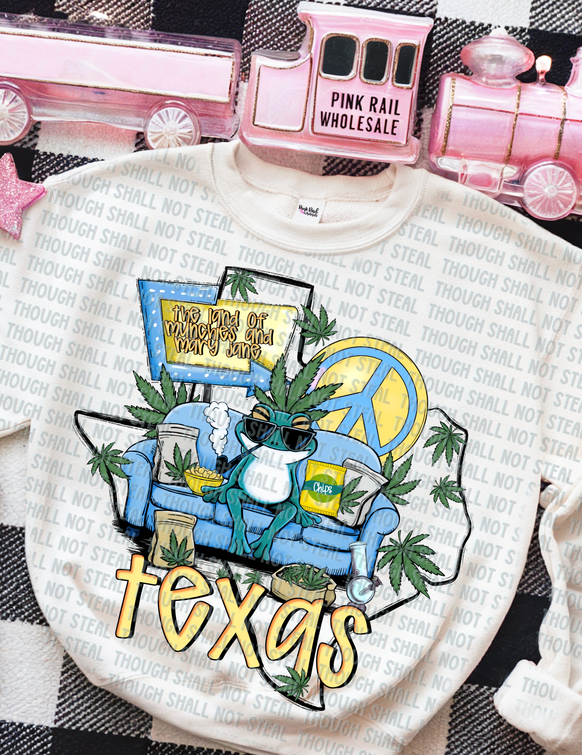 W-26-5 The Land of Munchies and Mary Jane (Choose your State T-Z) Completed Tee