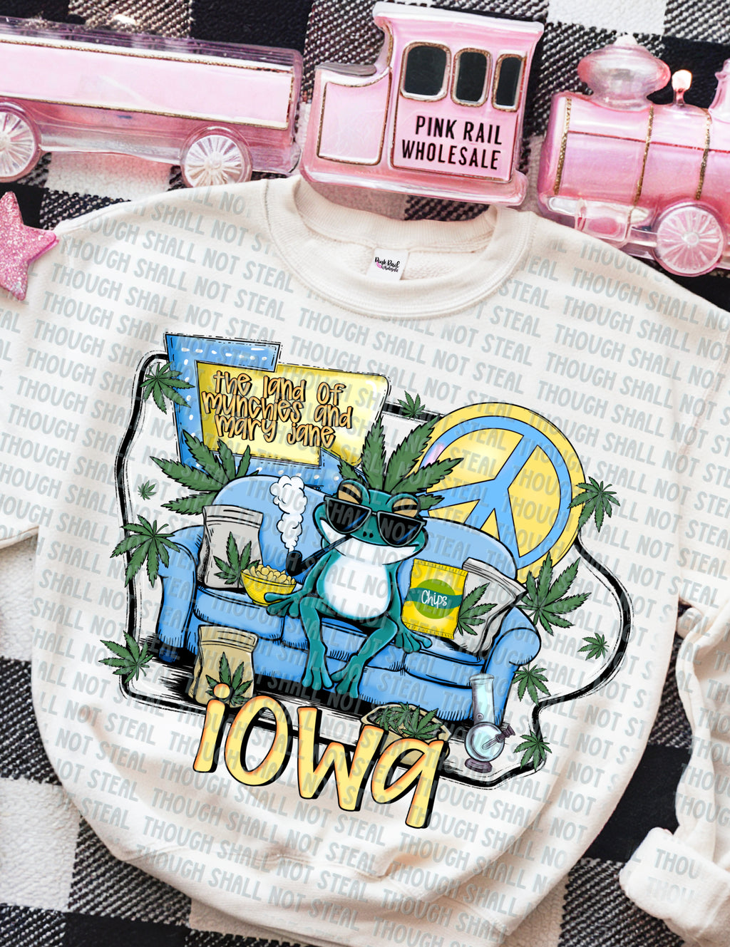 W-26-1 The Land of Munchies and Mary Jane (Choose your State H-L) Completed Tee