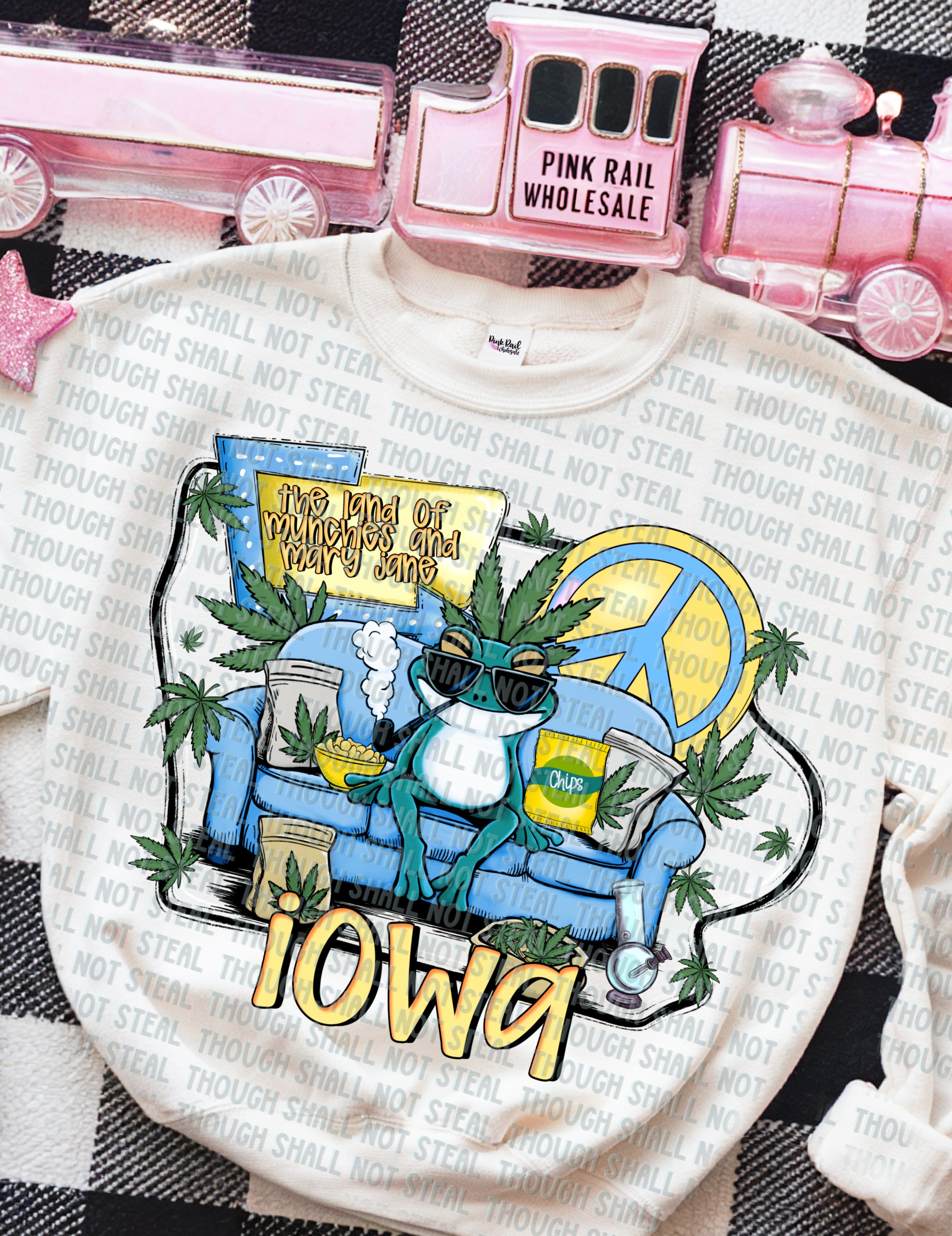 W-26-1 The Land of Munchies and Mary Jane (Choose your State H-L) Completed Tee