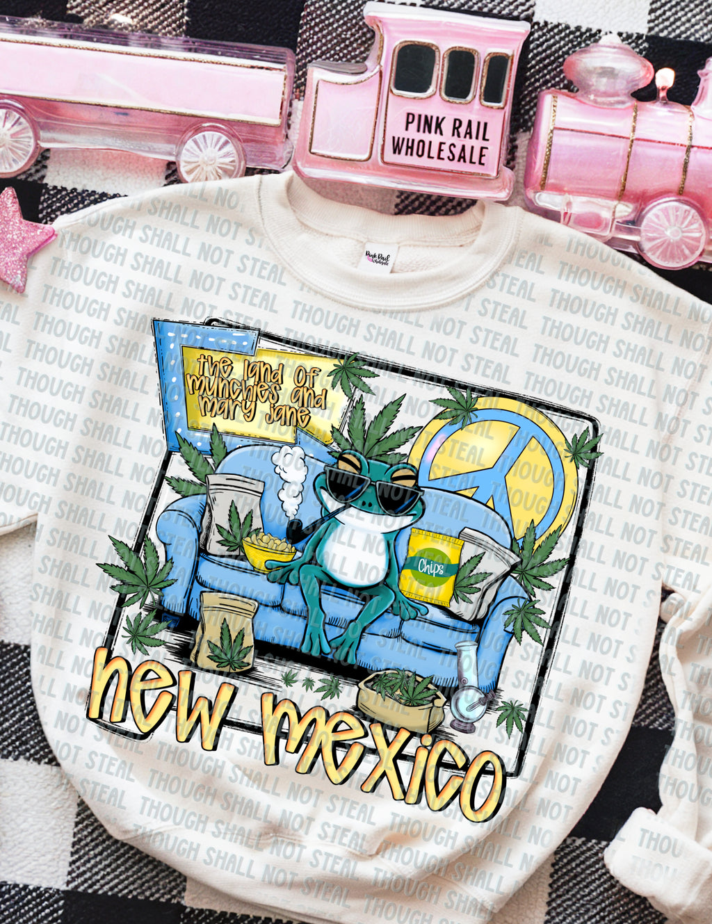 W-26-3 The Land of Munchies and Mary Jane (Choose your State N) DTF Transfer Only