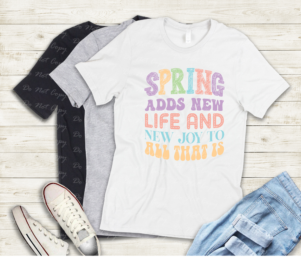g-02 spring adds new life Completed Tee