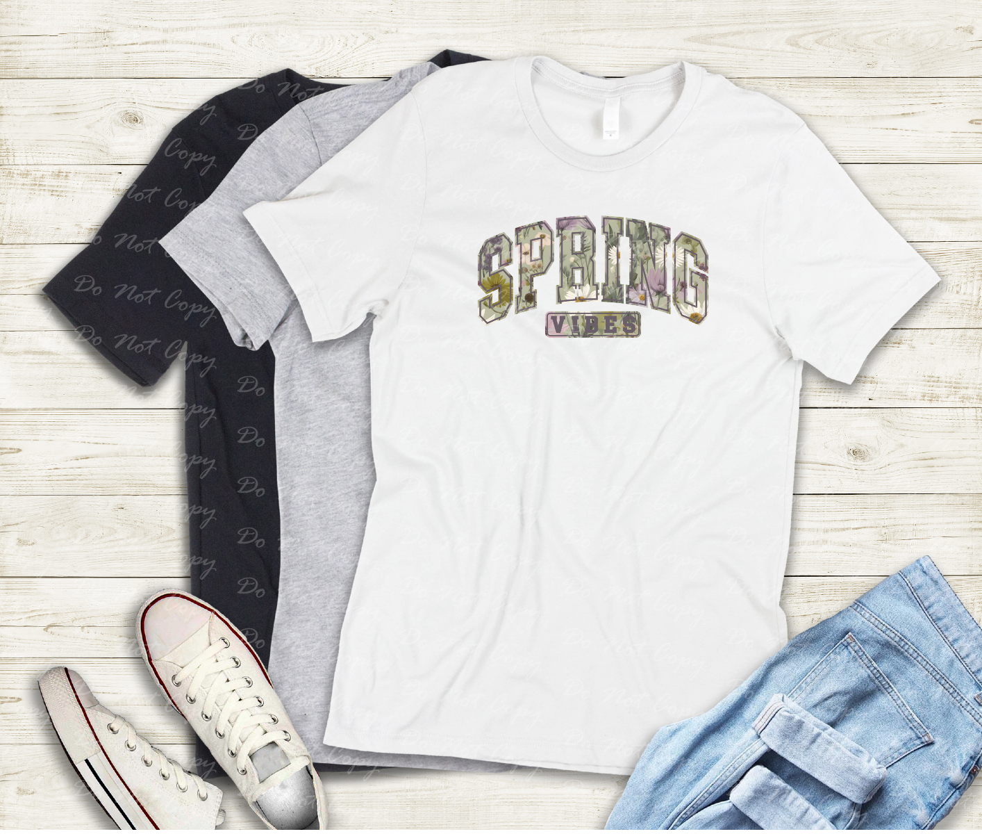 g-03 spring vibes DTF TRANSFER ONLY