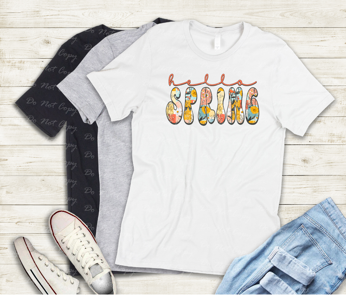 g-05 hello spring Completed Tee