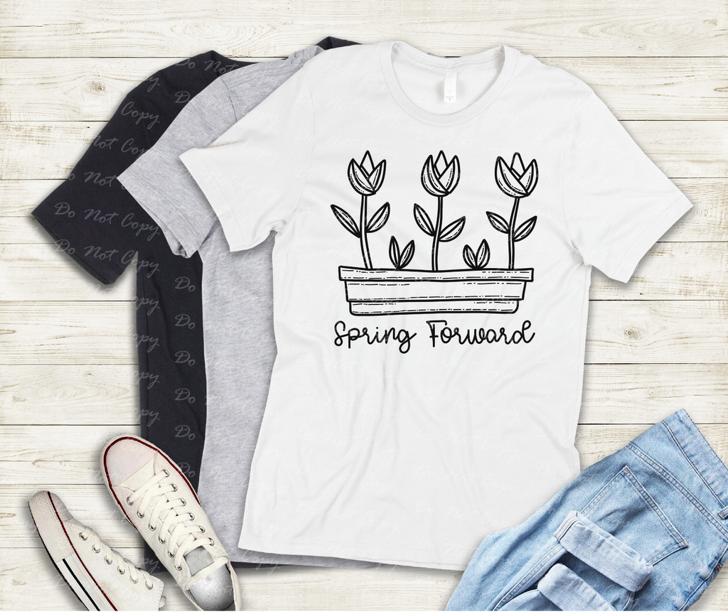 g-09 spring forward Completed Tee