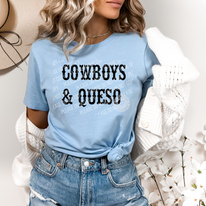 N-17 Cowboys & Queso DTF TRANSFER ONLY