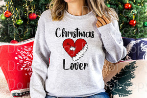 12-64 Christmas lover DTF TRANSFER ONLY