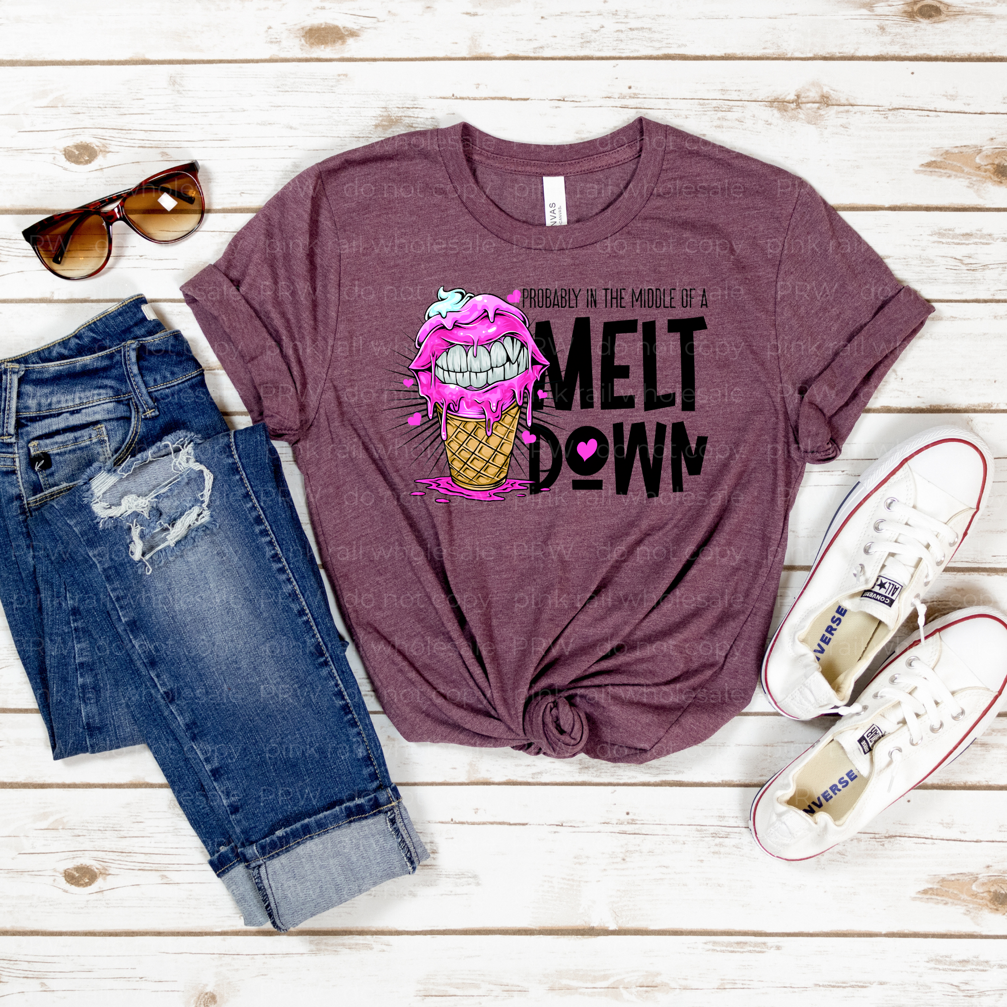 29-06 Melt Down DTF TRANSFER ONLY