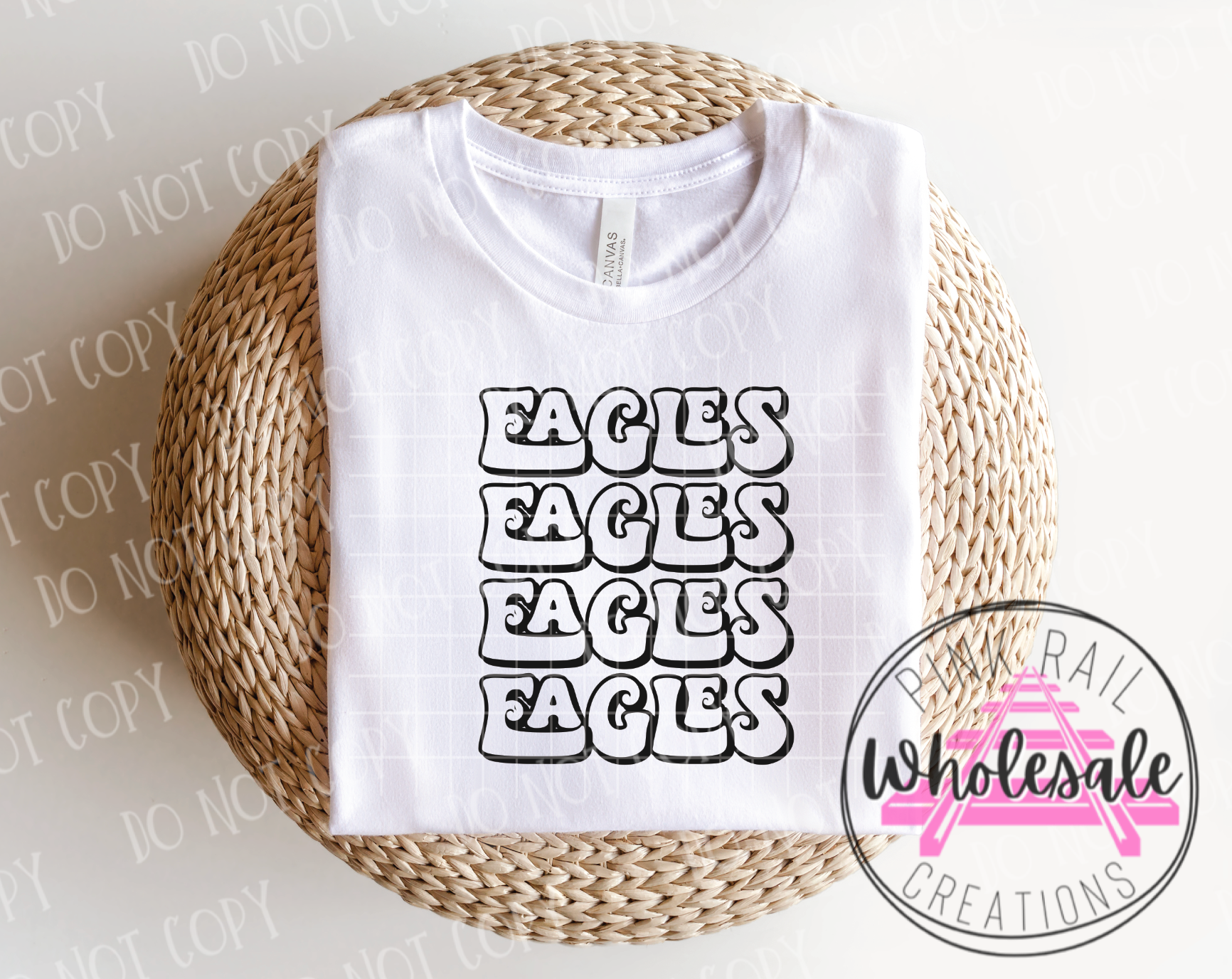 13-23 Eagles Retro Stack DTF ONLY