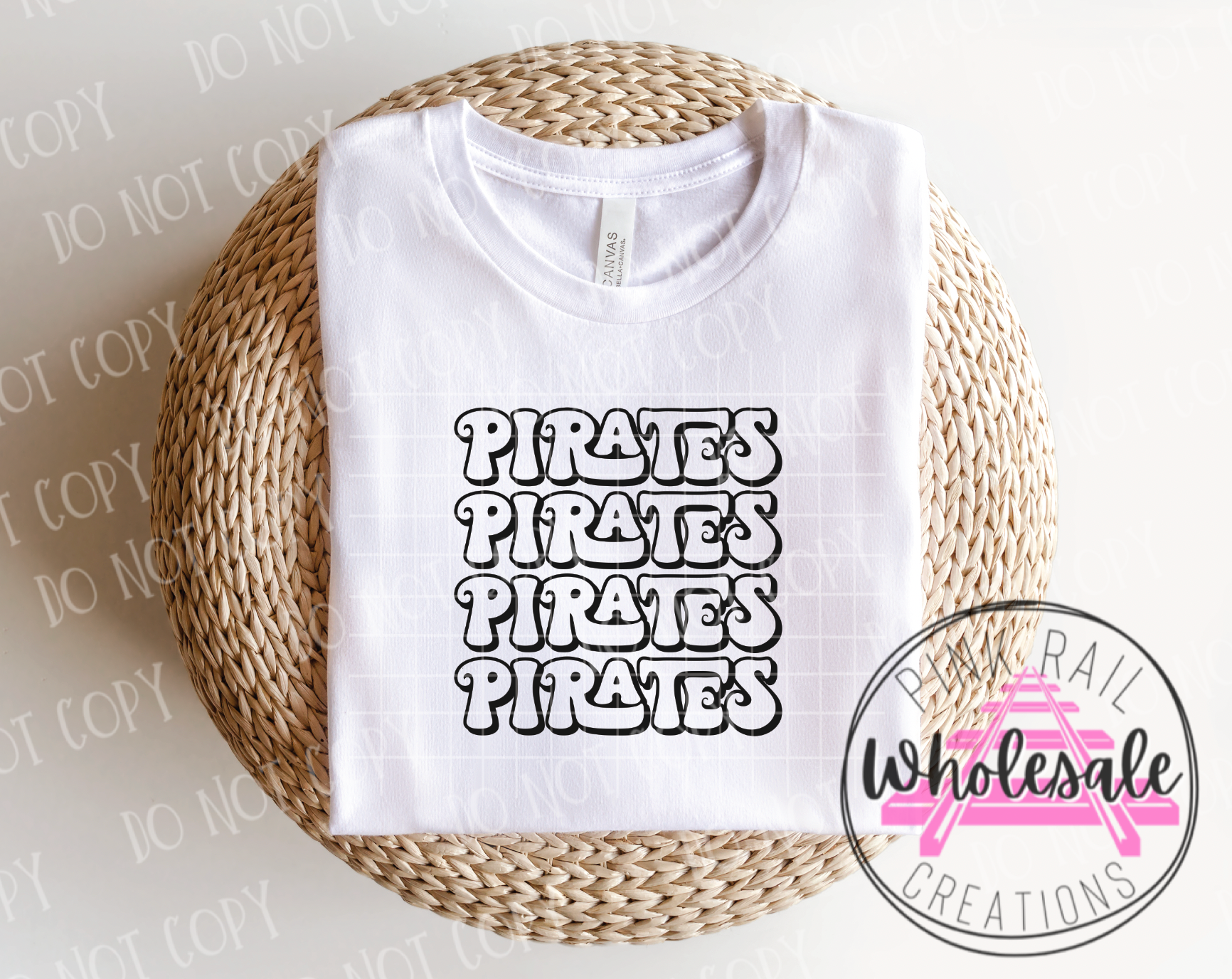 13-31 Pirates Retro Stack DTF ONLY