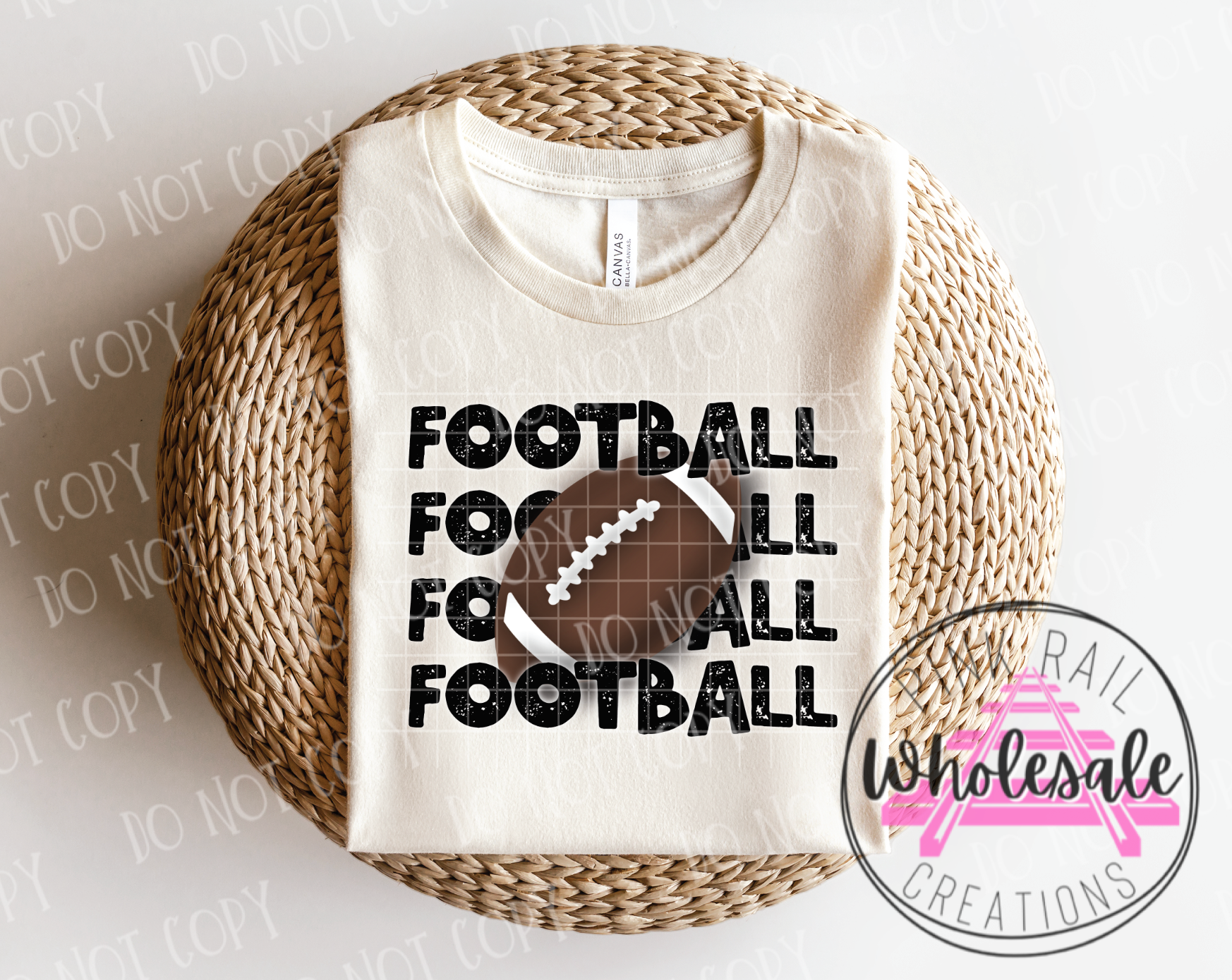 13-39 Football Stacked DTF ONLY