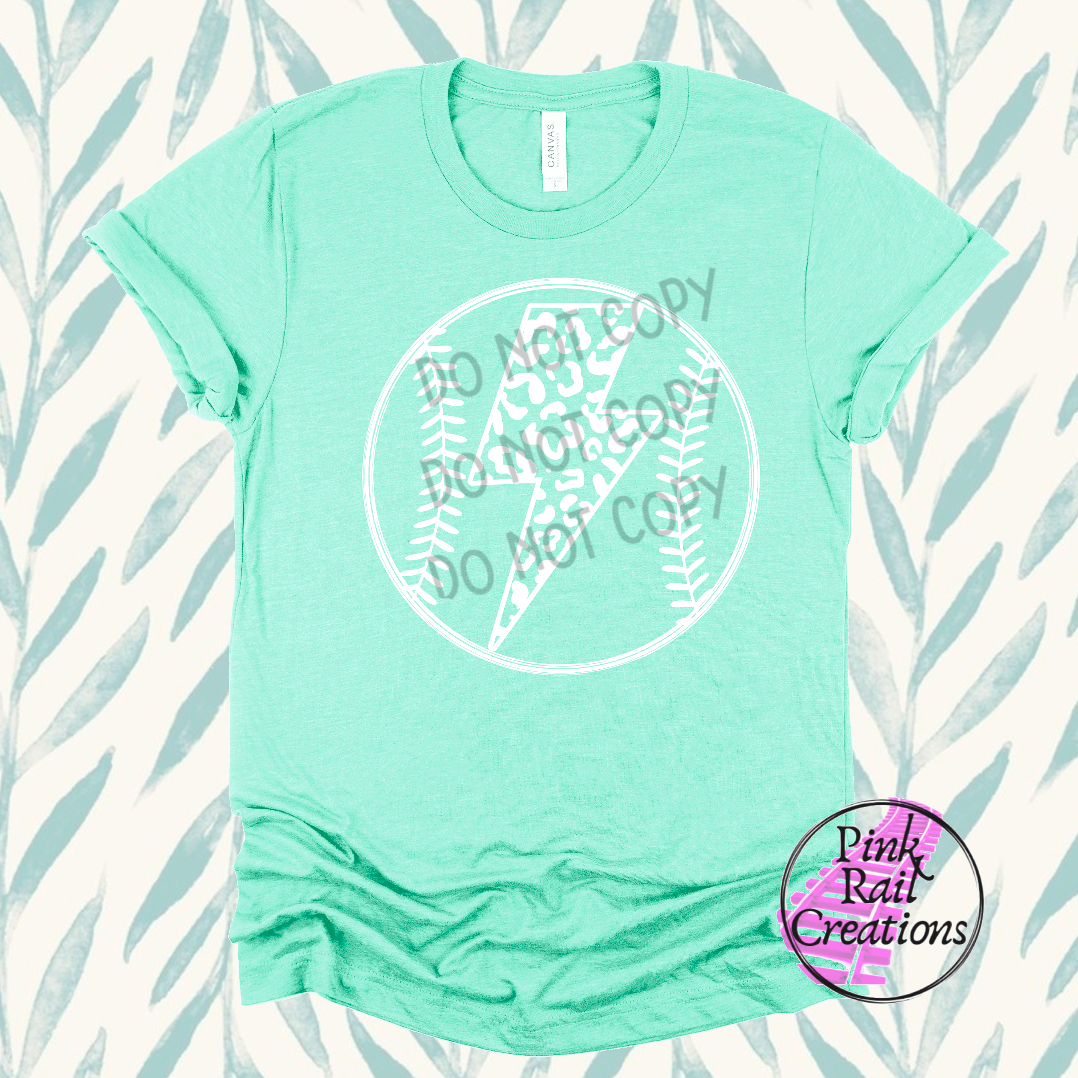 13-01 Ball Lightning  White - DTF Transfer Only