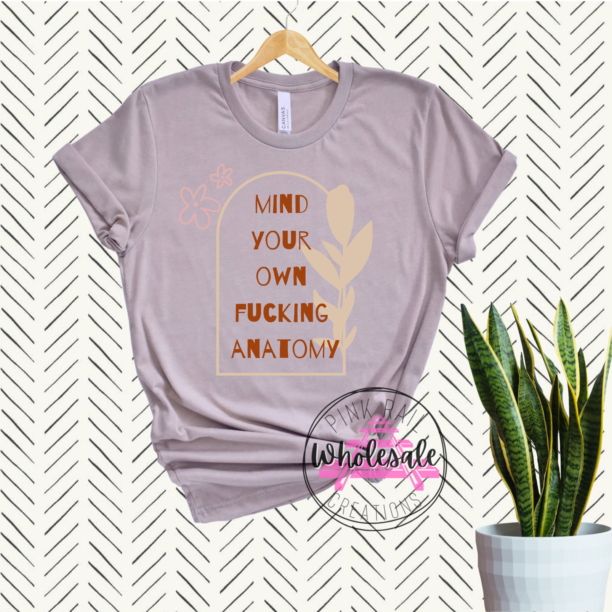 14-03 Mind Your Own F*ing Anatomy DTF TRANSFER ONLY