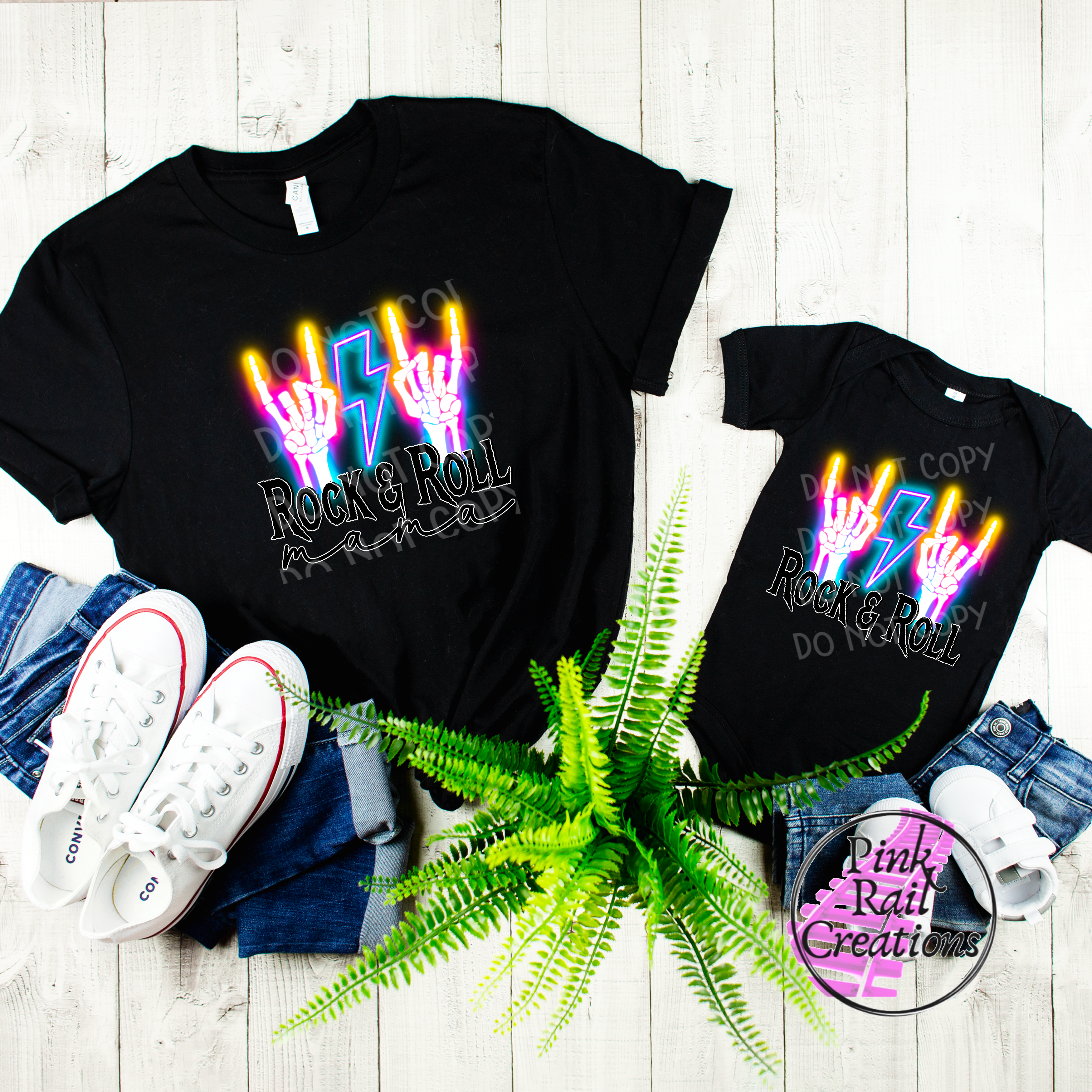 05-48 Rock n Roll Mama DTF Transfer Only