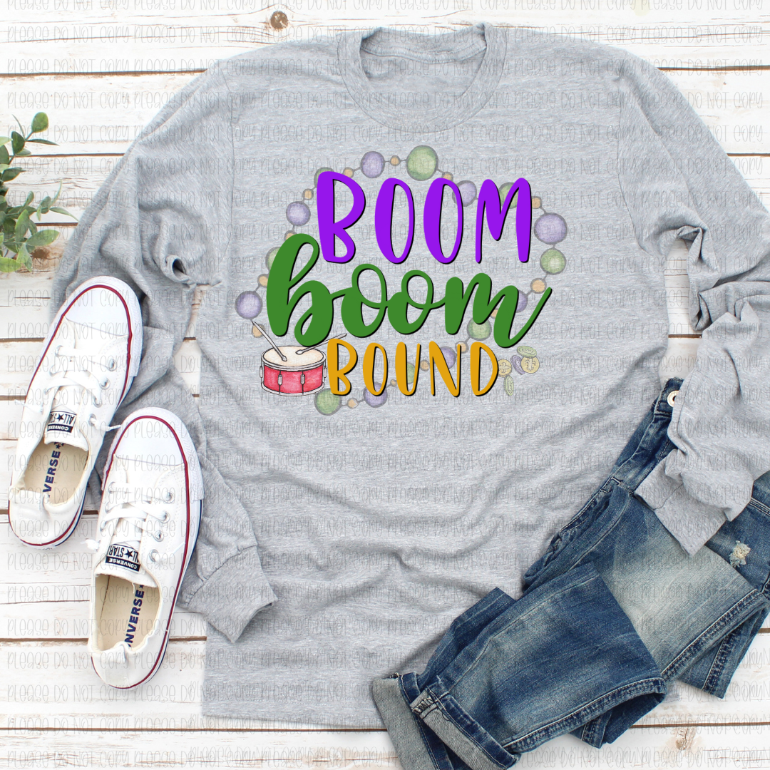 09-02 Boom Boom Bound DTF TRANSFER ONLY