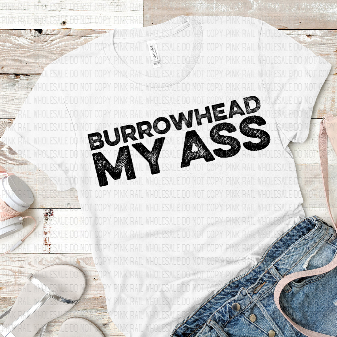 30-03 Burrowhead Distressed DTF TRANSFER ONLY