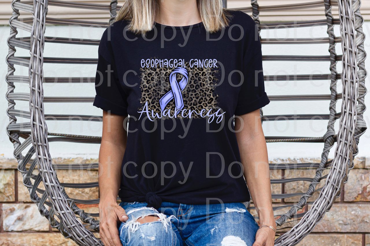 26-38 Esophageal cancer awareness DTF TRANSFER ONLY