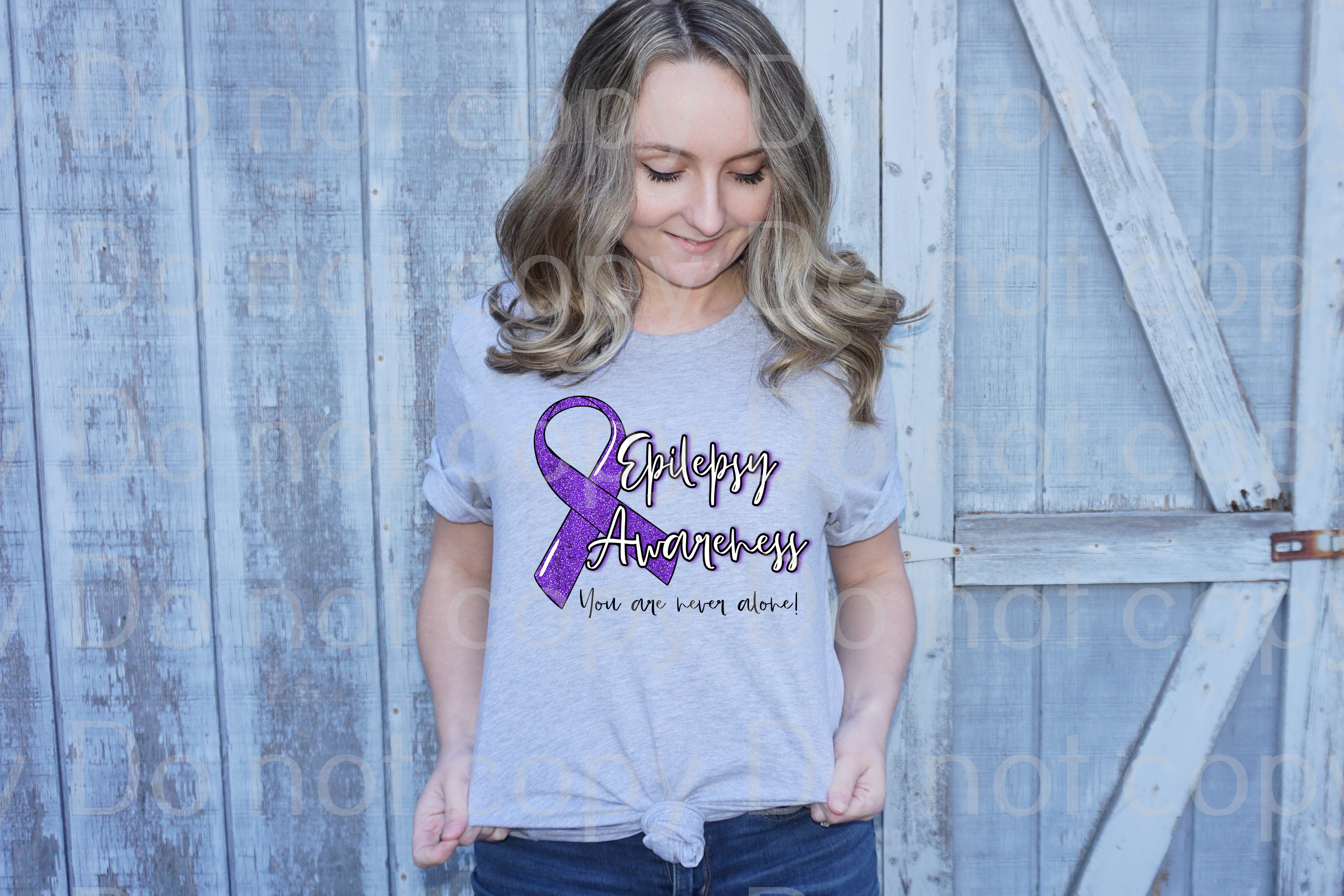 26-50 Epilepsy awareness DTF TRANSFER ONLY