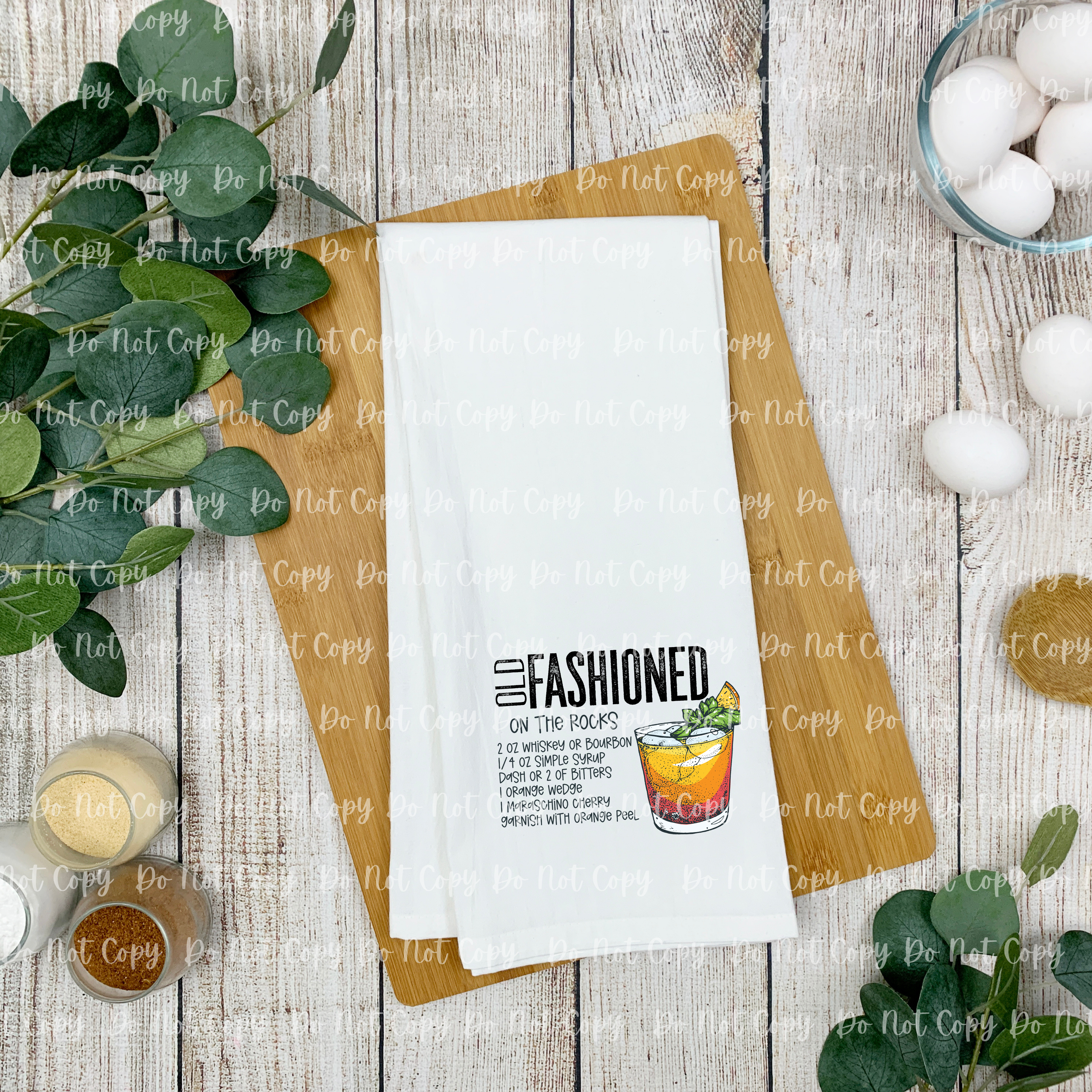 28-04 Old Fashioned Recipe  DTF TRANSFER ONLY