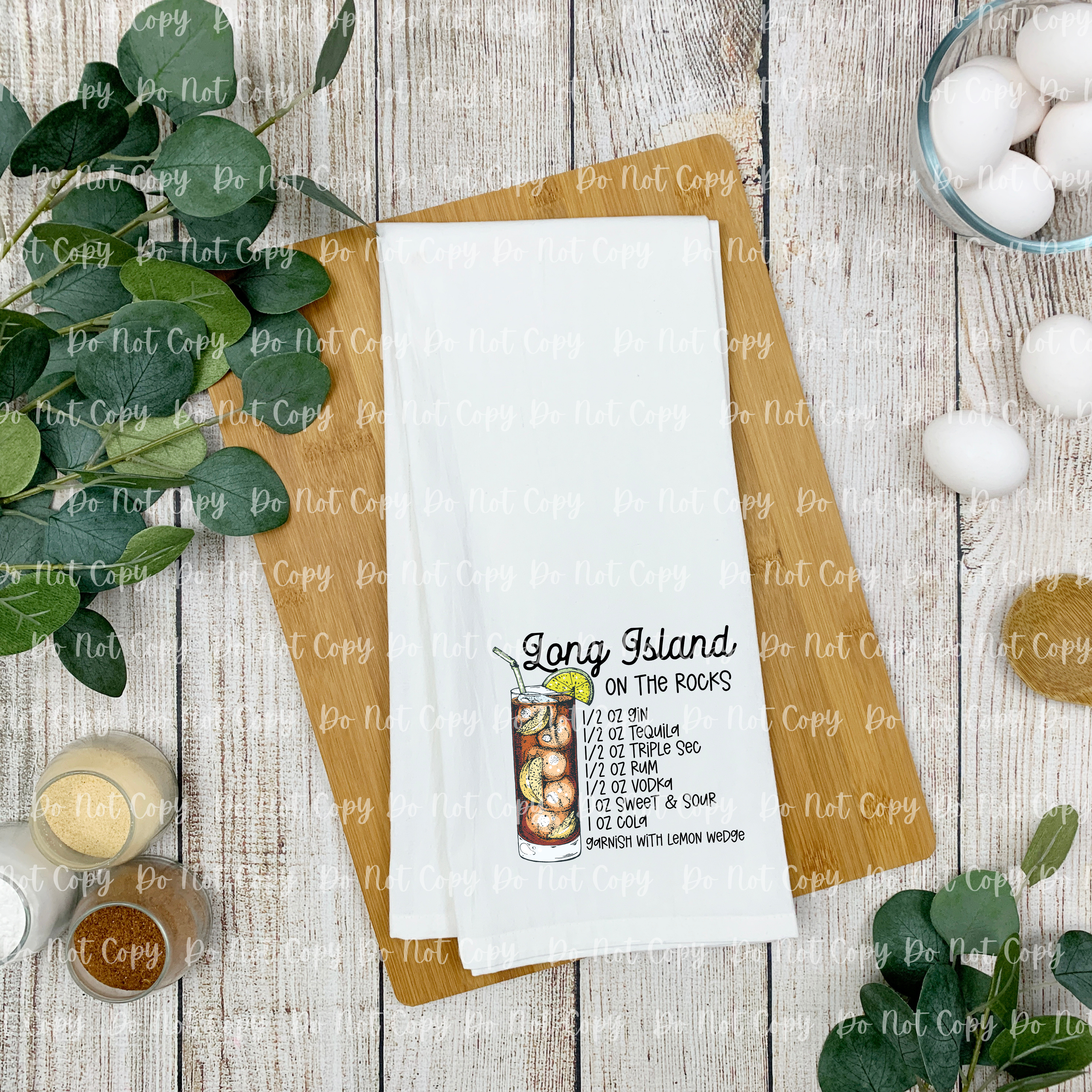 28-07 Long Island Recipe  DTF TRANSFER ONLY