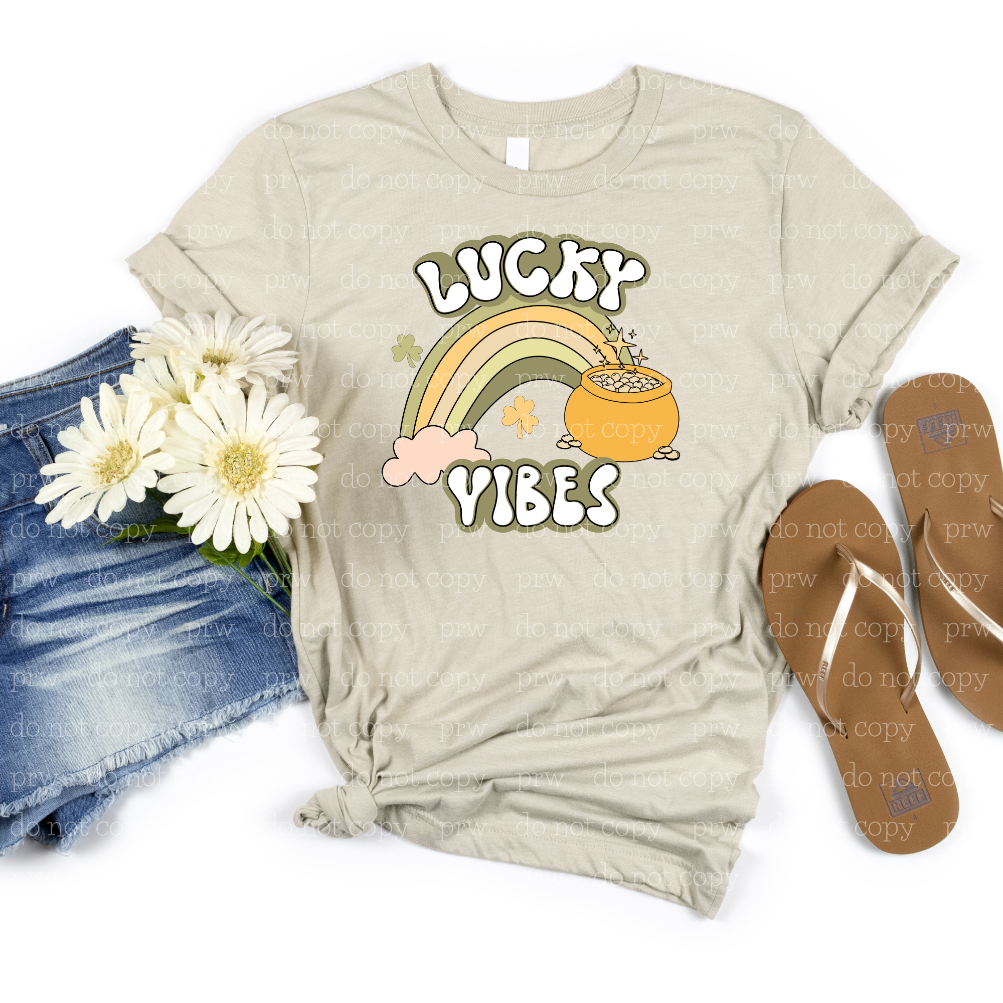 03-05 Lucky Vibes DTF TRANSFER ONLY
