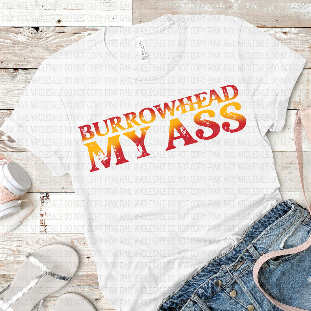 30-05 Burrowhead Rustic Color DTF TRANSFER ONLY