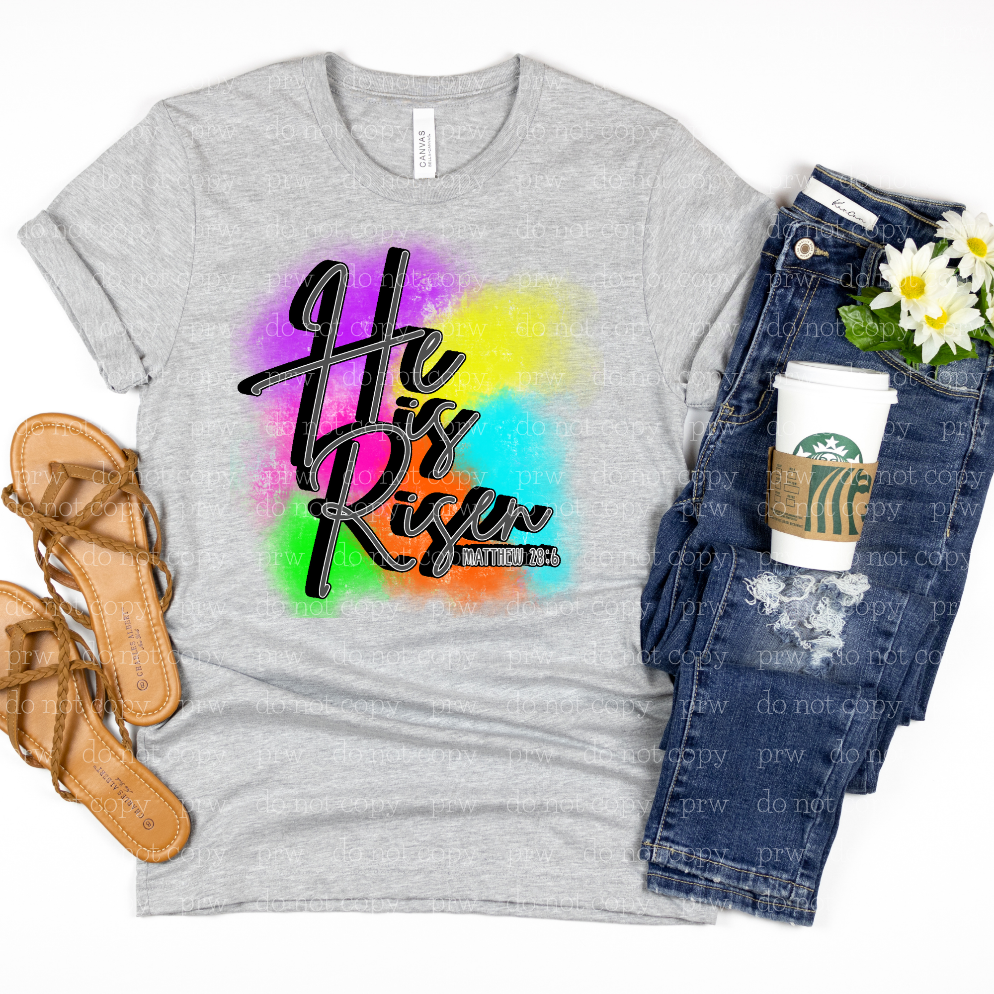 O-11 He is Risen DTF TRANSFER ONLY