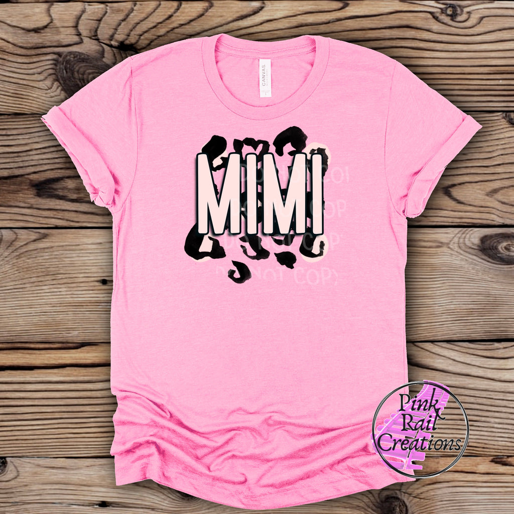 17-12 Mimi Cheetah Print DTF Transfer ONLY