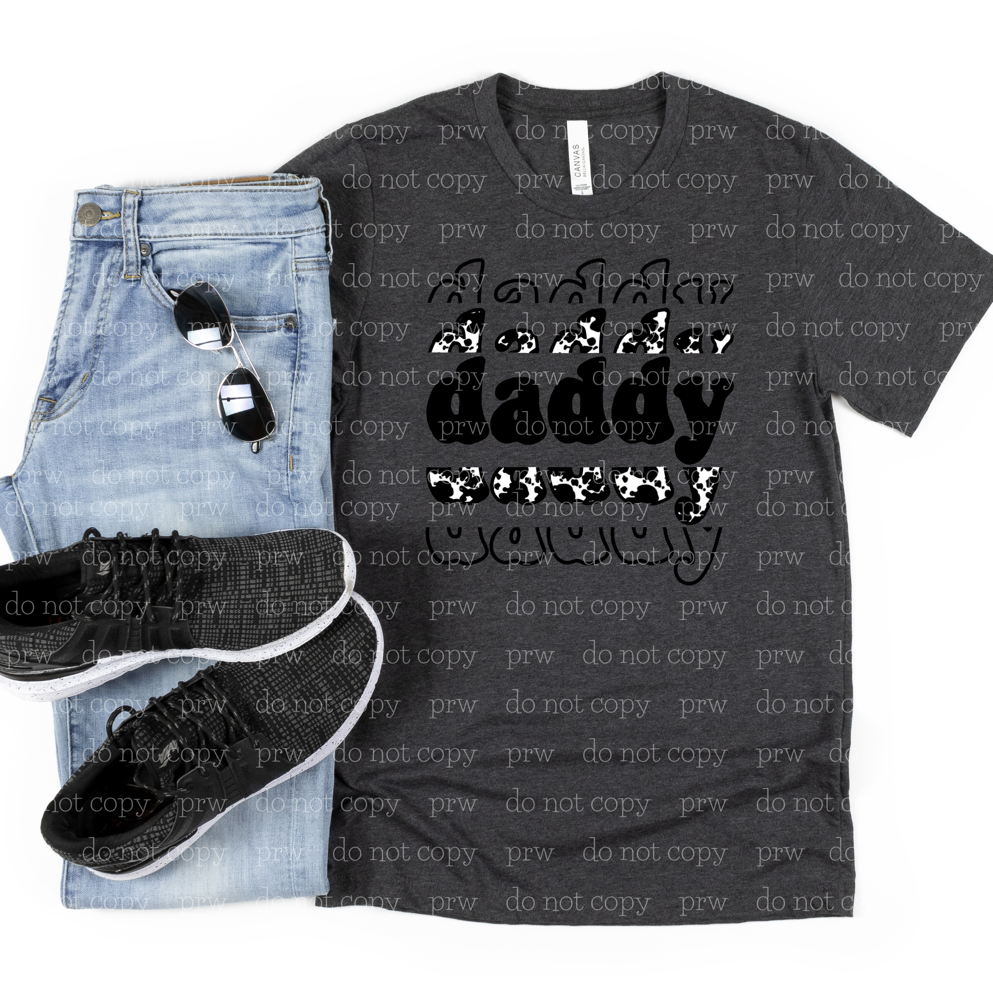 06-01 Daddy Dalmatian Stack DTF TRANSFER ONLY