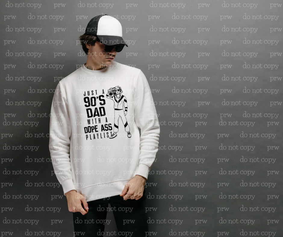 06-10 90's Dad DTF Transfer ONLY